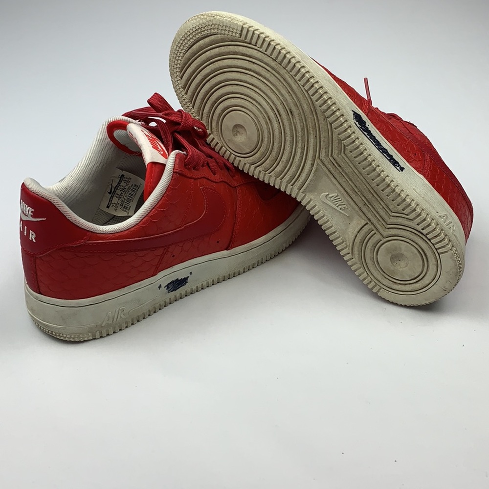 Nike Air Force 1 07 (CROC PRINT) RARE - Picture 4 of 6